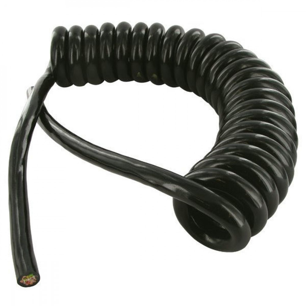 Spiralcabel PUR Special Black 30x0,5mm² 700-750-10.000 mm